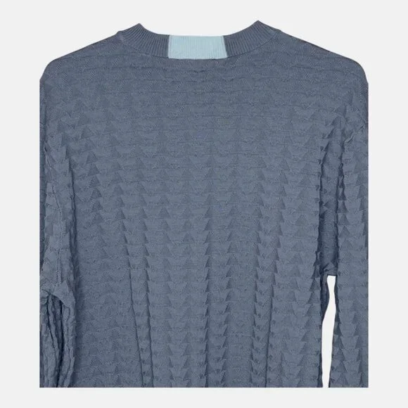 Emporio Armani Knit Sweater Dark Grey Size XL - Picture 7 of 8